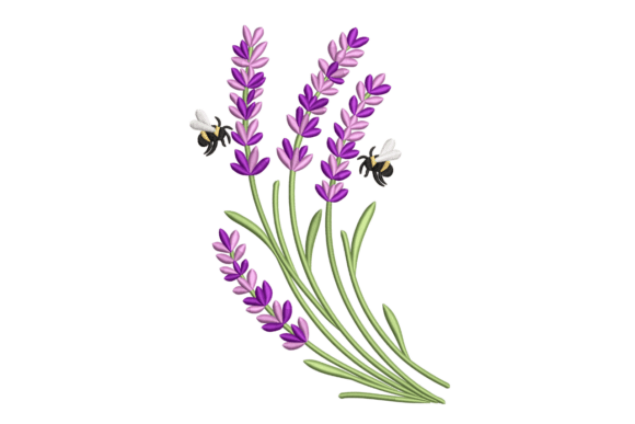 Lavender Bees